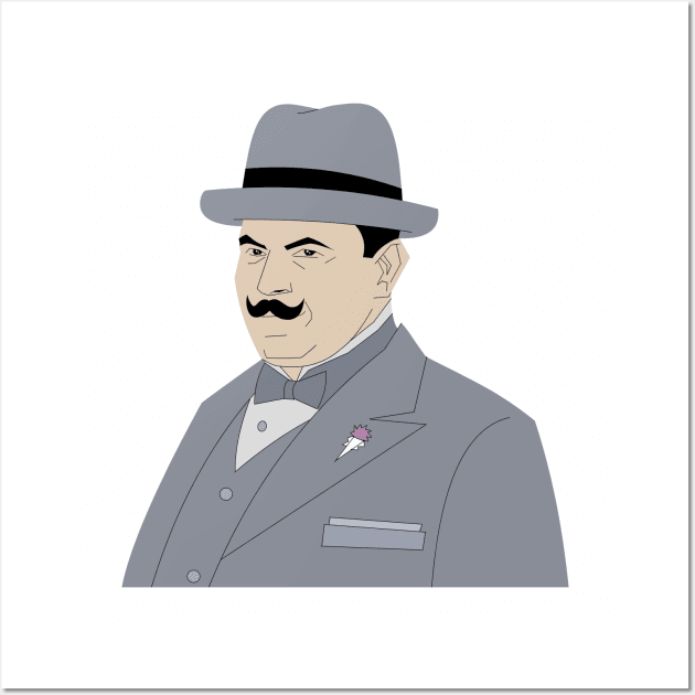 poirot Wall Art by DavidGagnon14